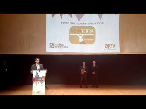 2017 Premio AJEV a la Joven Empresa Social a Novaterra Catering Sostenible