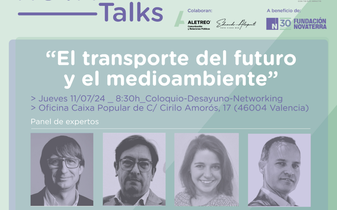 «El transporte del futuro y el medioambiante», próximo del NOVA_Talks del mes de julio